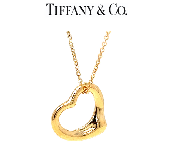Tiffany & Co Open Heart Pendant