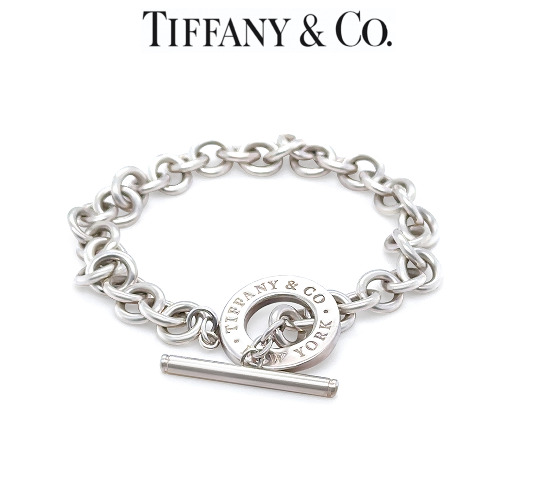 Tiffany Co Sterling Silver Toggle Bracelet Buy Tiffany at LBJ