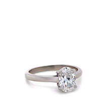 Load image into Gallery viewer, Tiffany &amp; Co Platinum Diamond Engagement Ring 1.00ct