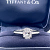 Tiffany & Co Platinum Diamond Engagement Ring 1.00ct