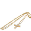 Bespoke 14ct Yellow Gold Diamond Necklace & Pendant Set 0.11ct