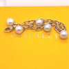 Paspaley 18ct Yellow Gold White South Sea Pearl Bracelet 37.5g