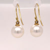 Paspaley 18ct Yellow Gold Shepherd Hook Earrings 6.34g