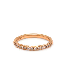 Load image into Gallery viewer, Bespoke 18ct Rose Gold Diamond Wedding Band 0.22ct