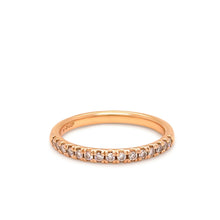 Load image into Gallery viewer, Bespoke 18ct Rose Gold Diamond Wedding Band 0.22ct