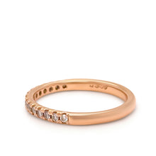 Load image into Gallery viewer, Bespoke 18ct Rose Gold Diamond Wedding Band 0.22ct