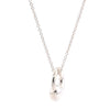 Tiffany & Co. Sterling Silver Elsa Peretti Eternal Circle Pendant Necklace 4.11g