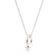 Load image into Gallery viewer, Tiffany &amp; Co. Sterling Silver Elsa Peretti Eternal Circle Pendant Necklace 4.11g