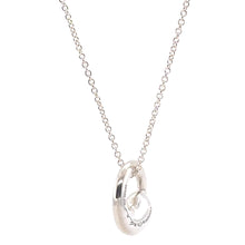 Load image into Gallery viewer, Tiffany &amp; Co. Sterling Silver Elsa Peretti Eternal Circle Pendant Necklace 4.11g