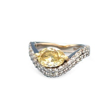 Load image into Gallery viewer, argyle diamonds 18ct White &amp; Yellow Gold Diamond Ring Set 2.34ct