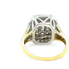18ct Yellow and White Gold Diamond Ring 1.00ct 4.9g