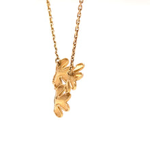 Load image into Gallery viewer, Van Cleef &amp; Arpels Frivole 3-Flower Diamond Pendant Necklace 0.16ct 6.2g