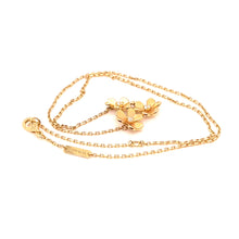 Load image into Gallery viewer, Van Cleef &amp; Arpels Frivole 3-Flower Diamond Pendant Necklace 0.16ct 6.2g