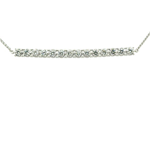House of K Dor 18ct Gold Diamond Tennis Tassel Bracelet – 1.32ct