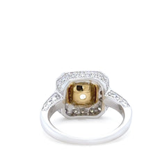 Load image into Gallery viewer, DCLA 18ct White Gold Fancy Yellow Diamond Engagement Ring 2.53ct