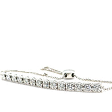 Load image into Gallery viewer, House of K Dor 18ct Gold Diamond Tennis Tassel Bracelet – 1.32ct