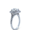 Cerrone 18ct White Gold Double Halo Cushion Cut Diamond Ring 2.27ct