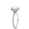 18ct White Gold Round Brilliant Cut Diamond Ring 4.42ct 5.42g