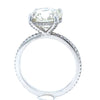 18ct White Gold Round Brilliant Cut Diamond Ring 4.42ct 5.42g