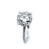 18ct White Gold Round Brilliant Cut Diamond Ring 4.42ct 5.42g