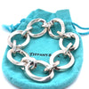 Tiffany & Co. Sterling Silver Vintage Oval Link Bracelet 88g