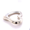Tiffany & Co. Sterling Silver Elsa Peretti Open Heart Baby Rattle 45.06g