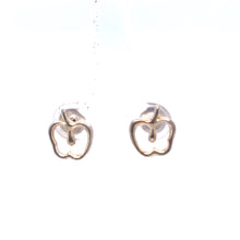 Load image into Gallery viewer, Tiffany &amp; Co. Sterling Silver Elsa Peretti Apple Stud Earrings 1.65g