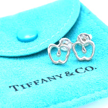 Load image into Gallery viewer, Tiffany &amp; Co. Sterling Silver Elsa Peretti Apple Stud Earrings 1.65g