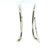 Tiffany & Co. Sterling Silver Elsa Peretti Open Heart Earrings 9.36g