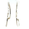 Tiffany & Co. Sterling Silver Elsa Peretti Open Heart Earrings 9.36g