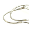 Tiffany & Co. Sterling Silver Elsa Peretti Open Heart Earrings 9.36g