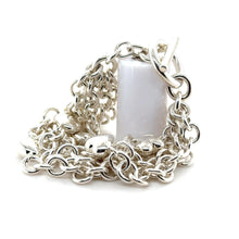 Load image into Gallery viewer, Tiffany &amp; Co. Sterling Silver 5-Strand Puffed Heart Bracelet 95.62g