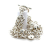 Tiffany & Co. Sterling Silver 5-Strand Puffed Heart Bracelet 95.62g