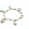 Tiffany & Co. Sterling Silver Elsa Peretti Five-Charm Bracelet 17.08g