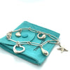 Tiffany & Co. Sterling Silver Elsa Peretti Five-Charm Bracelet 17.08g