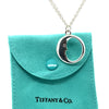 Tiffany & Co. Sterling Silver Vintage Moon Double Chain Necklace 10.5g