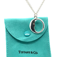 Load image into Gallery viewer, Tiffany &amp; Co. Sterling Silver Vintage Moon Double Chain Necklace 10.5g