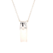 Load image into Gallery viewer, Tiffany &amp; Co. Sterling Silver 1837 Oval Loop Pendant Necklace 13.21g