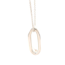 Load image into Gallery viewer, Tiffany &amp; Co. Sterling Silver 1837 Oval Loop Pendant Necklace 13.21g
