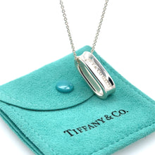 Load image into Gallery viewer, Tiffany &amp; Co. Sterling Silver 1837 Oval Loop Pendant Necklace 13.21g