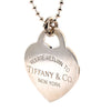 Tiffany & Co. Sterling Silver Heart Tag Necklace 29.8g