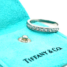 Load image into Gallery viewer, Tiffany &amp; Co. Platinum Diamond Wedding Band 0.33ct 5.1g