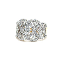 Load image into Gallery viewer, 14ct Yellow &amp; White Gold Diamond Ring 1.30ct 6.5g