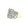 14ct Yellow & White Gold Diamond Ring 1.30ct 6.5g