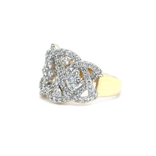 Load image into Gallery viewer, 14ct Yellow &amp; White Gold Diamond Ring 1.30ct 6.5g