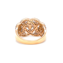 Load image into Gallery viewer, 14ct Yellow &amp; White Gold Diamond Ring 1.30ct 6.5g