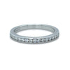 Tiffany & Co. Platinum Diamond Wedding Ring 0.23ct 3.2g