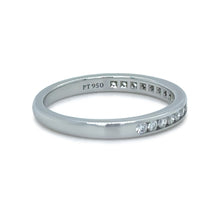 Load image into Gallery viewer, Tiffany &amp; Co. Platinum Diamond Wedding Ring 0.23ct 3.2g
