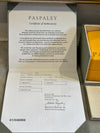 Paspaley 18ct Yellow Gold Keel Edge South Sea Pearl Earrings 10-11mm 6.64g