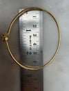 Tiffany & Co 18ct Yellow Gold Elsa Peretti Elongated Teardrop Bangle 14.13g